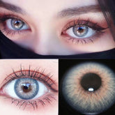 Galor Blue Coloured Contact Lenses - BEAUEYE (UK)